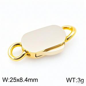 Stainless Steel Clasp DIY Accessories - KLJ10167-WSD