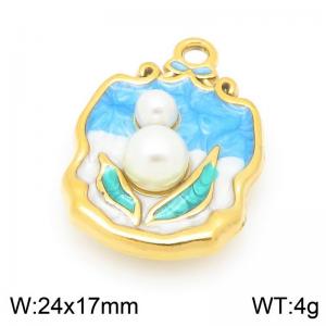 Stainless Steel Charms - KLJ10191-ZLA