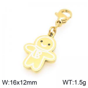 Stainless Steel Charms - KLJ10530-Z