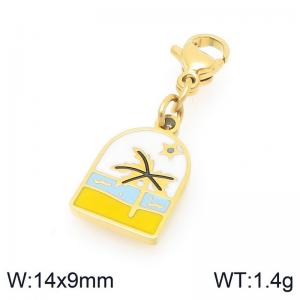 Stainless Steel Charms - KLJ10543-Z