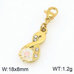 Stainless Steel Charms - KLJ10554-Z