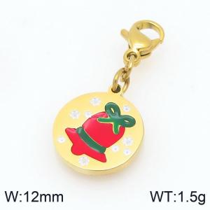 Stainless Steel Charms - KLJ10555-Z