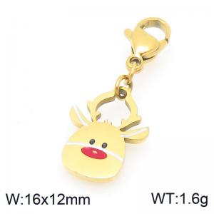 Stainless Steel Charms - KLJ10600-Z
