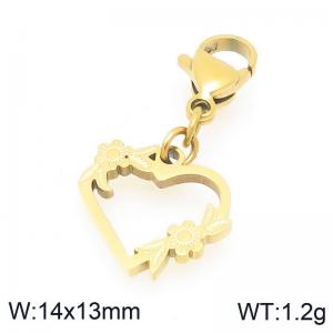 Stainless Steel Charms - KLJ10607-Z