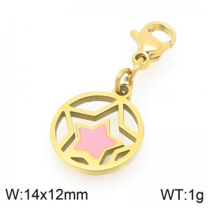Stainless Steel Charms - KLJ10609-Z