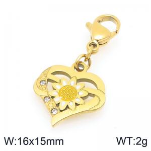 Stainless Steel Charms - KLJ10618-Z