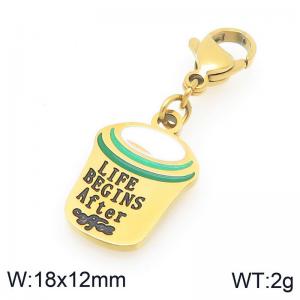 Stainless Steel Charms - KLJ10634-Z