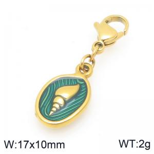 Stainless Steel Charms - KLJ10644-Z