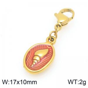 Stainless Steel Charms - KLJ10645-Z