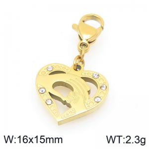 Stainless Steel Charms - KLJ10690-Z