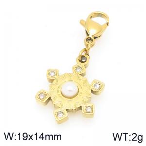 Stainless Steel Charms - KLJ10691-Z
