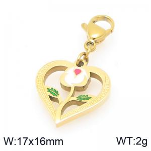 Stainless Steel Charms - KLJ10694-Z