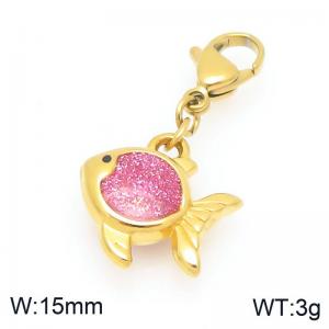 Stainless Steel Charms - KLJ10697-Z