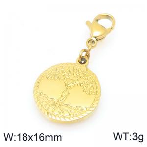 Stainless Steel Charms - KLJ10703-Z