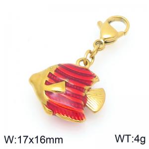 Stainless Steel Charms - KLJ10705-Z