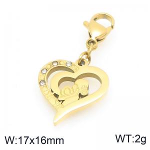 Stainless Steel Charms - KLJ10708-Z