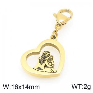 Stainless Steel Charms - KLJ10709-Z