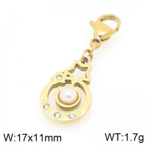 Stainless Steel Charms - KLJ10711-Z