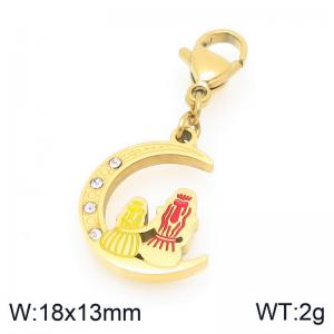 Stainless Steel Charms - KLJ10712-Z