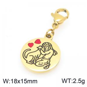 Stainless Steel Charms - KLJ10713-Z