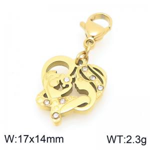Stainless Steel Charms - KLJ10725-Z