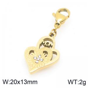 Stainless Steel Charms - KLJ10726-Z