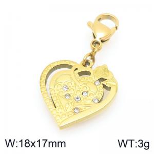 Stainless Steel Charms - KLJ10736-Z