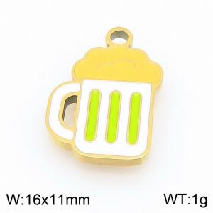Stainless Steel Charms - KLJ11047-ZLA
