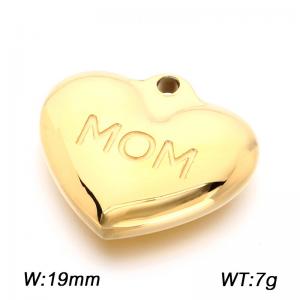 Stainless Steel Charms - KLJ11555-Z