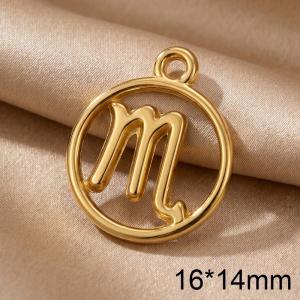 Stainless Steel Accessories with Zodiac Elements DIY Accessories - KLJ11699-ZLA