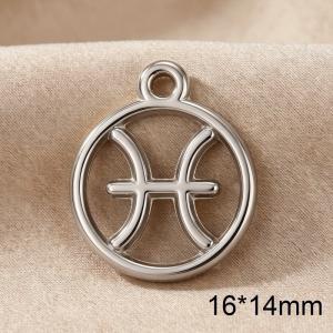 Stainless Steel Accessories with Zodiac Elements DIY Accessories - KLJ11715-ZLA