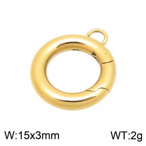 Stainless Steel Charms - KLJ11914-WSDGF