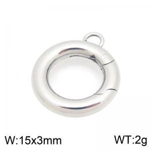 Stainless Steel Charms - KLJ11916-WSDGF