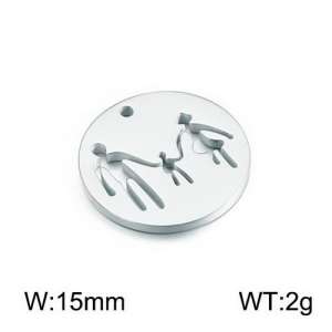 Stainless Steel Charms - KLJ2374-Z