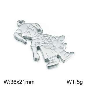 Stainless Steel Charms - KLJ2420-Z