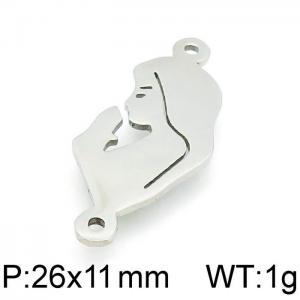 Stainless Steel Charm - KLJ4872-Z