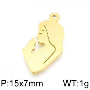 Stainless Steel Charm - KLJ4875-Z