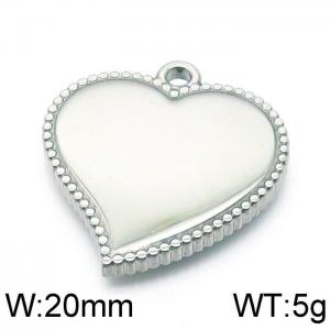 Stainless Steel Charm - KLJ5887-Z