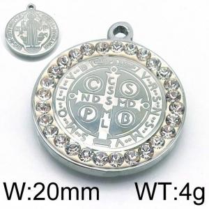 Stainless Steel Charm - KLJ6026-Z