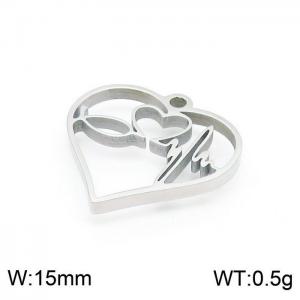 Stainless Steel Charms - KLJ7085-Z