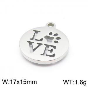 Stainless Steel Charms - KLJ7113-Z