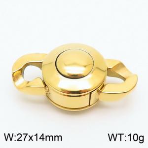 Gold Color Stainless Steel Clasp - KLJ8520-Z