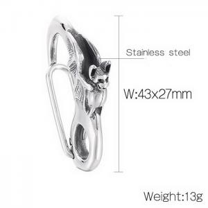 Classic Animal Stainless Steel Jewelry Personality Clasp For Men - KLJ8556-KJX