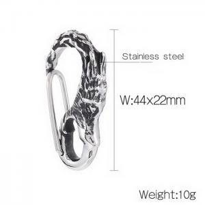 Punk Personality Stainless Steel Jewelry Clasp For Men - KLJ8557-KJX