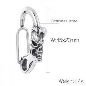 Personality Hiphop Animal Stainless Steel Jewelry Clasp For Men - KLJ8559-KJX