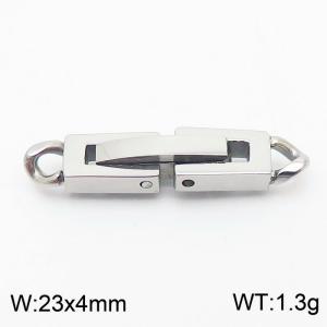23X4mm Stainless Steel Rectangular Jewelry Clasp - KLJ8592-Z