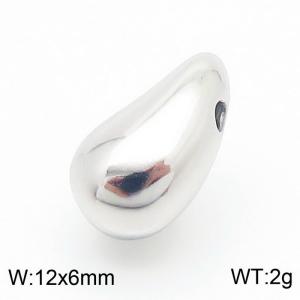 Stainless steel droplet shaped pendant DIY accessories - KLJ8713-Z