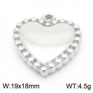 Fashionable and personalized heart-shaped stainless steel jewelry accessories - KLJ8933-Z