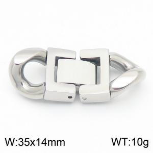 Simple stainless steel 14mm jewelry buckle chain jewelry buckle - KLJ8941-Z