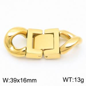 Simple stainless steel 16mm jewelry buckle chain jewelry buckle - KLJ8942-Z